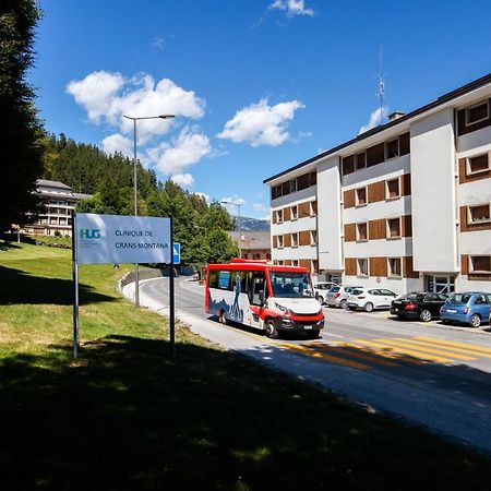 Magnifique appartement proche du centre et du ski Crans-Montana Extérieur photo