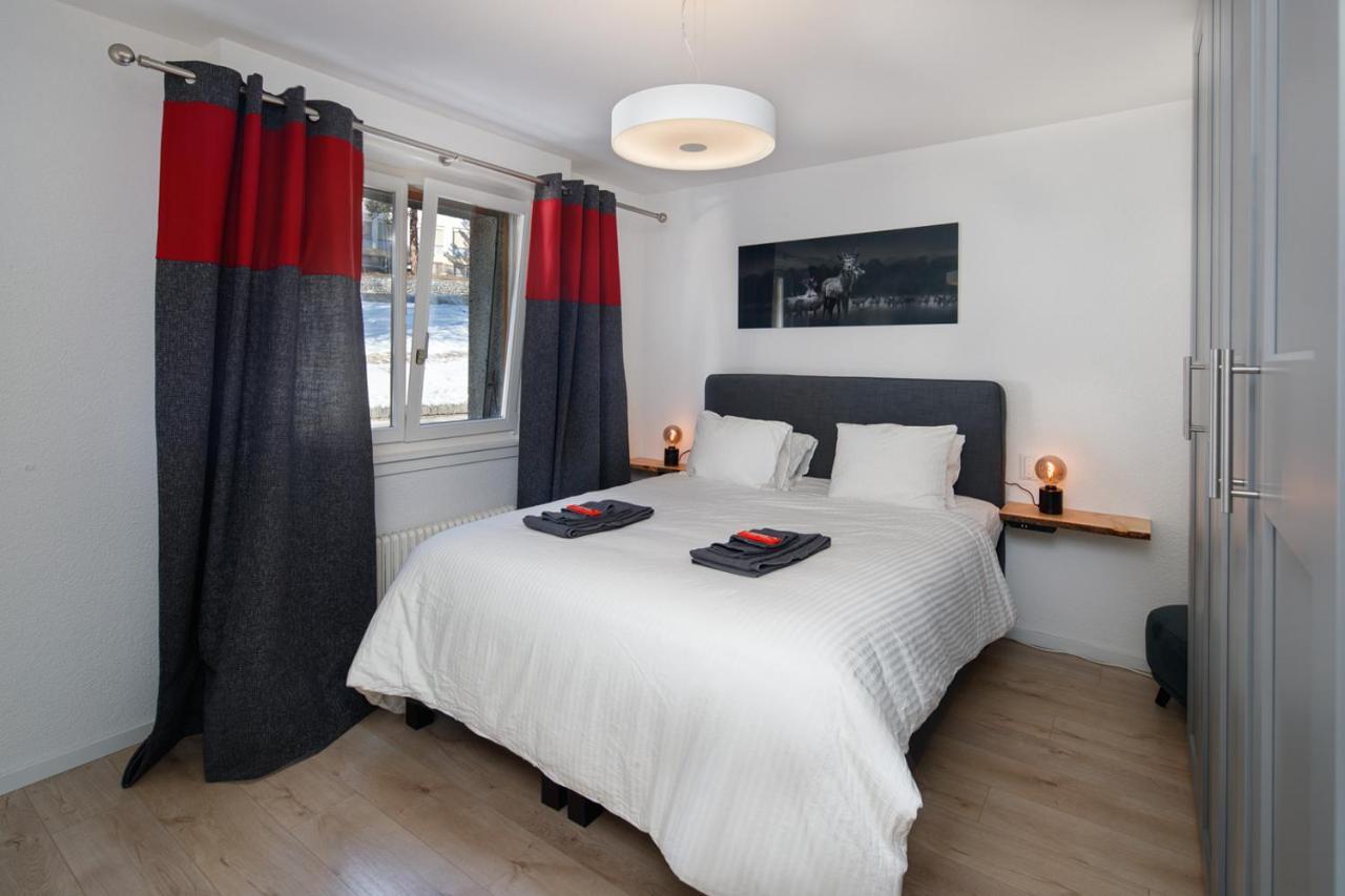 Magnifique appartement proche du centre et du ski Crans-Montana Extérieur photo