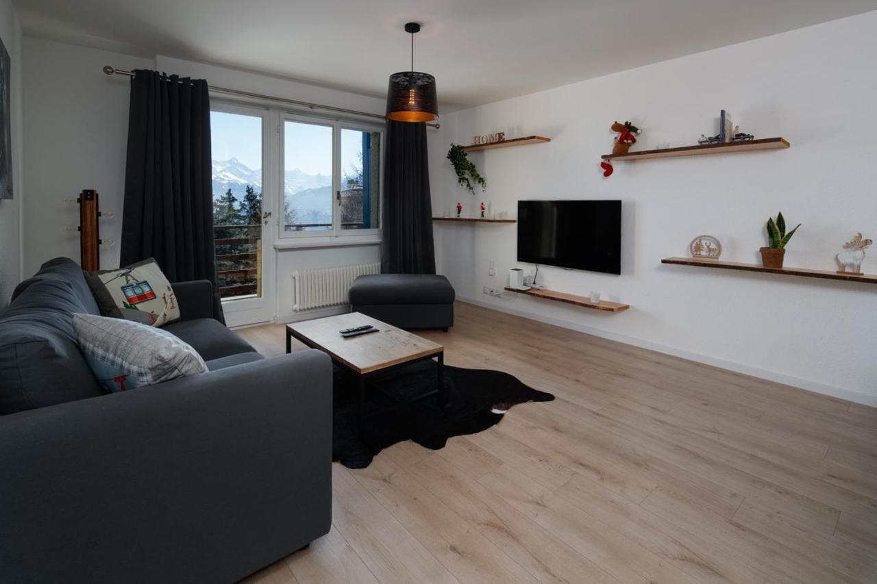 Magnifique appartement proche du centre et du ski Crans-Montana Extérieur photo