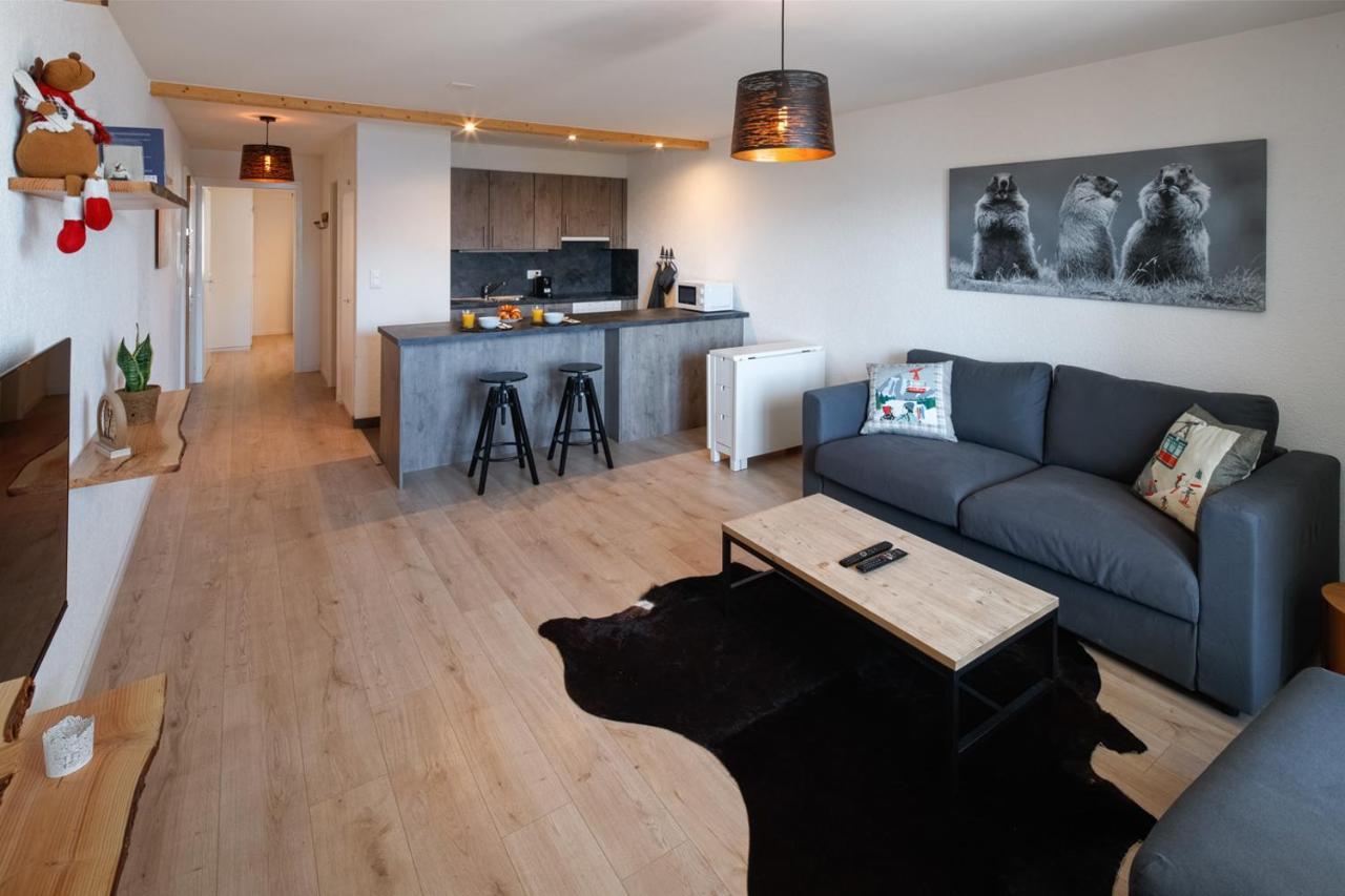 Magnifique appartement proche du centre et du ski Crans-Montana Extérieur photo